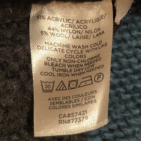 ANN TAYLOR | ombré striped sweater Large - Picture 4 of 8